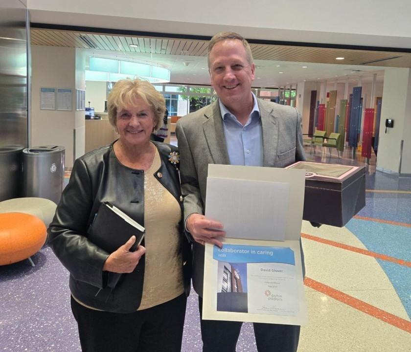 Collaborator in Caring Award from Dayton Children's Hospital